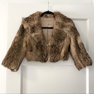 Vintage fur bolero